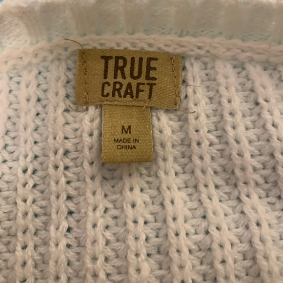 TRUE CRAFT Multicolored Striped Knit Sweater - Picture 2 of 3